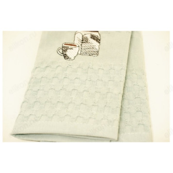 Полотенце льняное рогожка с петлей 40*60см Мультик (2шт/уп)-3