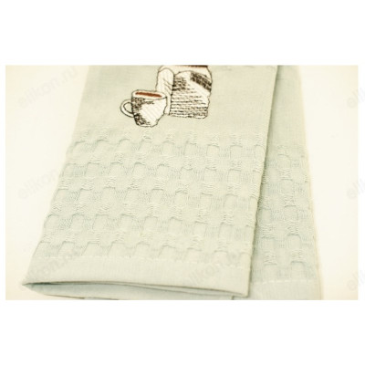 Полотенце льняное рогожка с петлей 40*60см Мультик (2шт/уп)-3