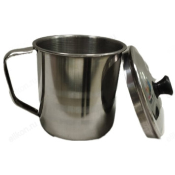 Кружка металл 10см 2168