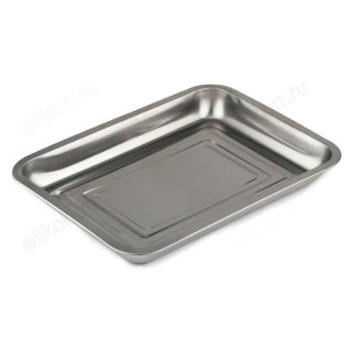 Поднос нержавеющая сталь квадратный 32*22*4,8 см /22-10-105/300