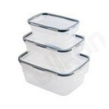 Набор контейнеров 3шт с защелками 0.35/0,75/1,3л 221104501/00-1