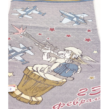 Полотенце льняное руки 23 февраля-3