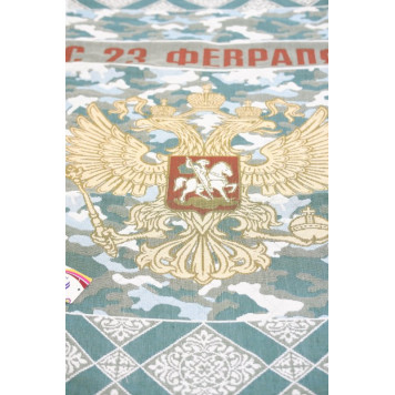 Полотенце льняное руки 23 февраля