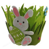 Корзина пасхальная Зайчонок на лужайке УТ-00536064