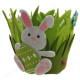 Корзина пасхальная Зайчонок на лужайке УТ-00536064