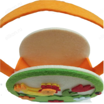 Корзина пасхальная Петушок с тюльпаном УТ-00536075-1