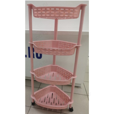 Полка универсальная 4 яр.арт. 2429 угловая, пластик