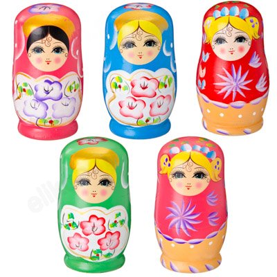 Игрушка Матрешка 5шт 262-152