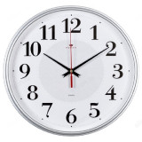 Часы настенные СН 2940-105 "Серебрянные ромбы" серебр.