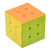 Игрушка кубик-головоломка Собери цвета 295-098