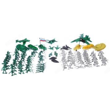 Игрушка набор солдатиков 100 шт 296-061-1