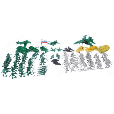 Игрушка набор солдатиков 100 шт 296-061-1