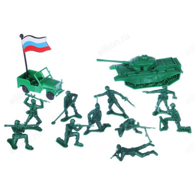 Игрушка набор солдатиков 100 шт 296-061-2