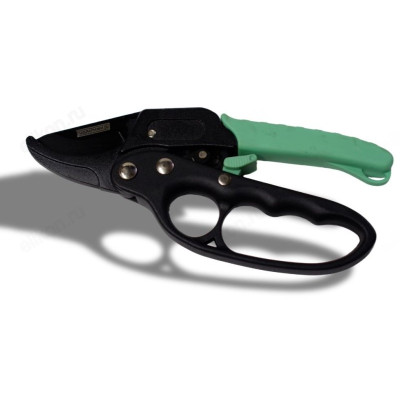 Секатор садовый c храповым механизмом 205мм 30033-1