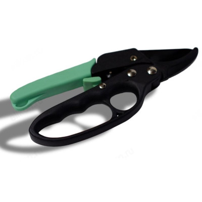 Секатор садовый c храповым механизмом 205мм 30033-2