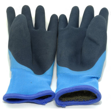 Перчатки нейлон утеплённые с обливом до -30С-1