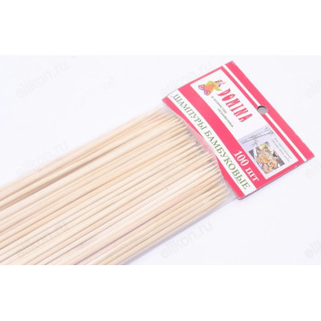 Шампур бамбук 30см*3мм (100шт)-1