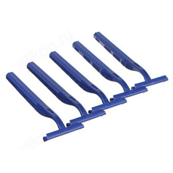 Станки для бритья с двойным лезвием, пластик 5 шт