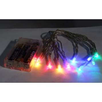 Гирлянда 10LЕD 3m на батарейках