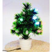 Сувенир елка подсветка 32см шишки