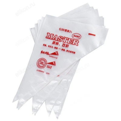 Мешок кондитерский одноразовый 34см упаковка 100шт