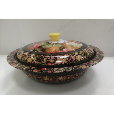 Блюдо для холодца с крышкой 34см