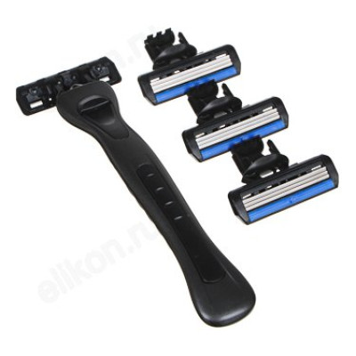 Станок для бритья+3сменные кассеты 346-011