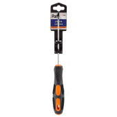 Отвертка шлицевая SL4 x100мм, двухкомпонентная рукоятка OTV005DK 356005