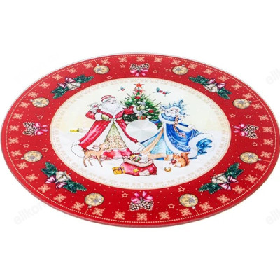 Тортовница вращающаяся Новый год 357-249