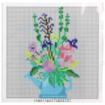 Картина из страз Цветочный карнавал 366-188-3