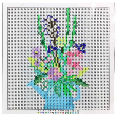 Картина из страз Цветочный карнавал 366-188-3