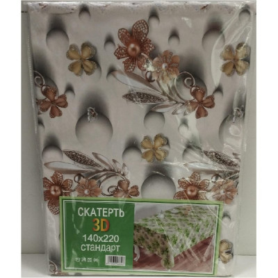 Скатерть 3D 220*140см ПВХ-4