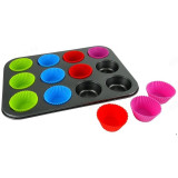 Форма для кексов 12шт 413-195