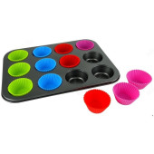 Форма для кексов 12шт 413-195