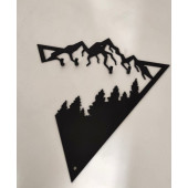 Ключница-горы 4ре крючка металл