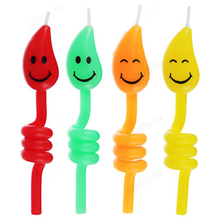 Набор свечей для торта Капитан Весельчак 437-232-1