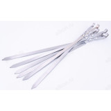 Шампур плоский 450*10 6шт в чехле