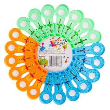 Набор прищепок 20шт 453-019