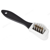 Щетка для замши и нубука тройная 458-037