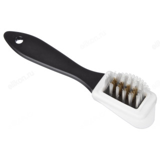 Щетка для замши и нубука тройная 458-037