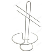 Подставка для цветов 47917 Одиночка большая белый металл Подставка для цветов 47917 Одиночка большая белый металл