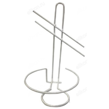 Подставка для цветов 47917 Одиночка большая белый металл