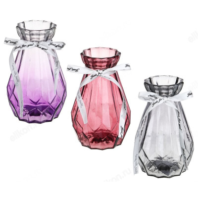 Ваза 15см стекло 502-164