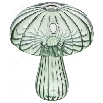 Ваза в форме гриба 14,5см стекло 502-971