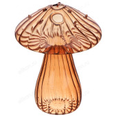 Ваза в форме гриба 12см стекло 502-973