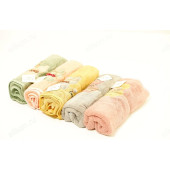 Полотенце микрофибра 50*90см Кот с бабочкой