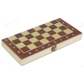 Шахматы дерево/пластик 539-016-2