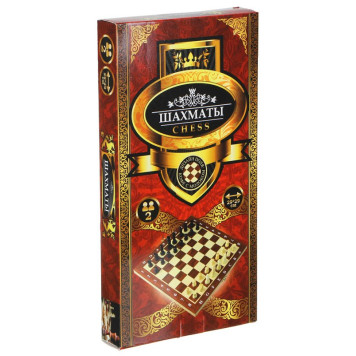 Шахматы дерево/пластик 539-016-3