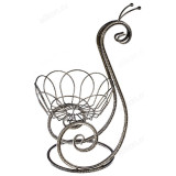 Подставка для цветов 54950 Улитка малая антик бронза 45*35*25см