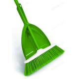 Совок+щетка Elite Ferrara 555-601 120см салатовый